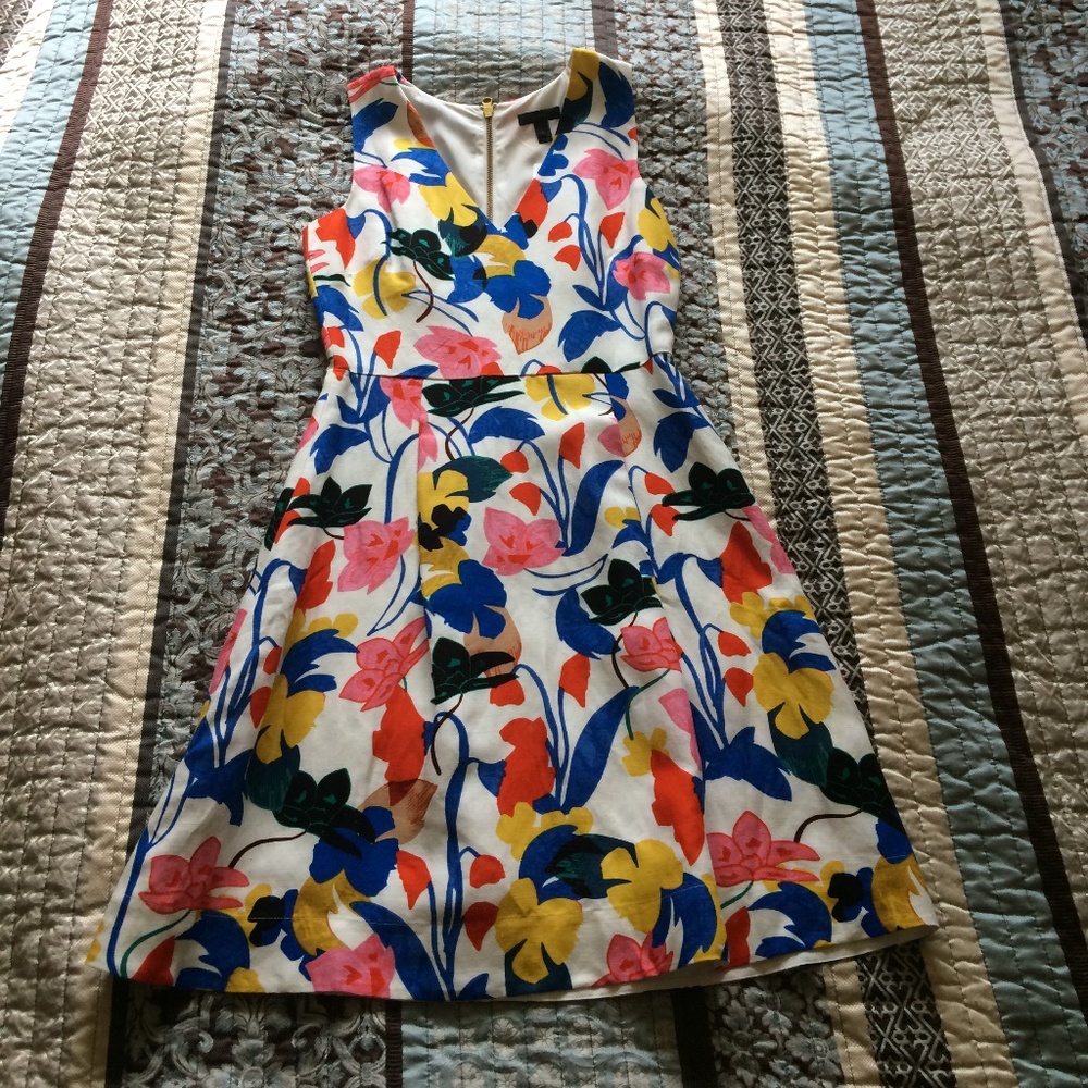 J. Crew Floral Dress